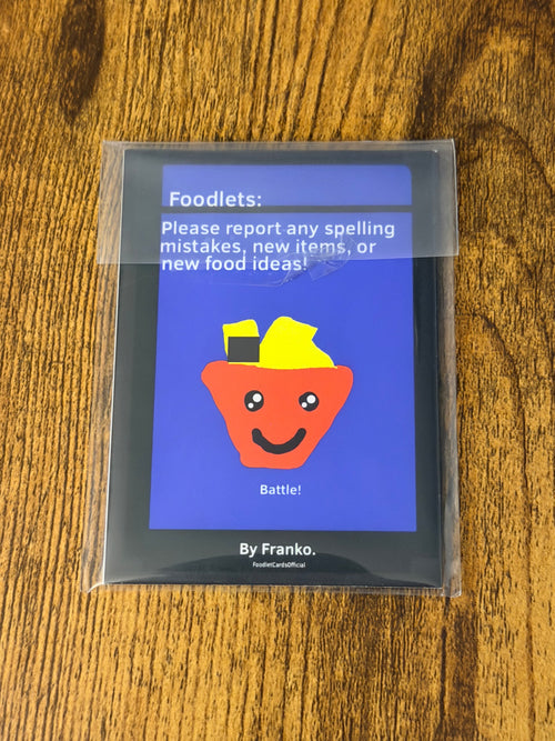 Foodlet Cards Season 1 Packet